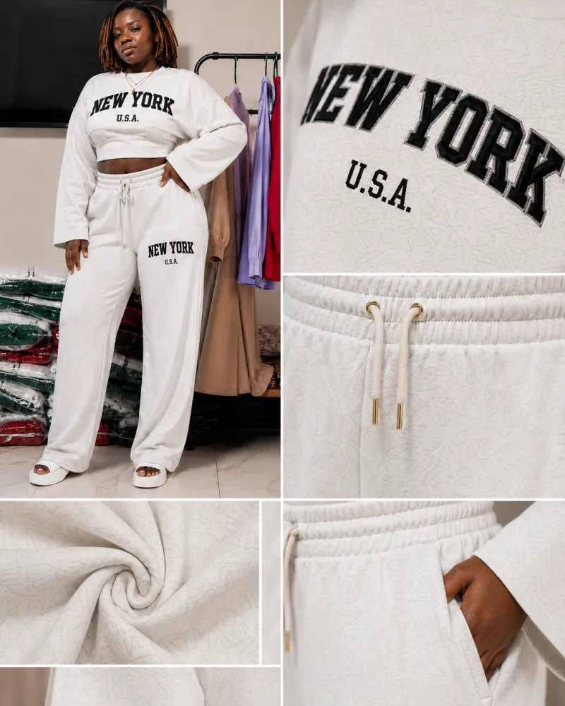 Ensemble jogging femme 3 pièces - New York