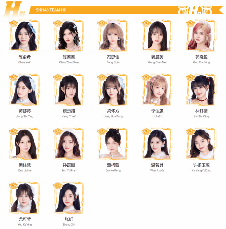 SNH48 Team HII