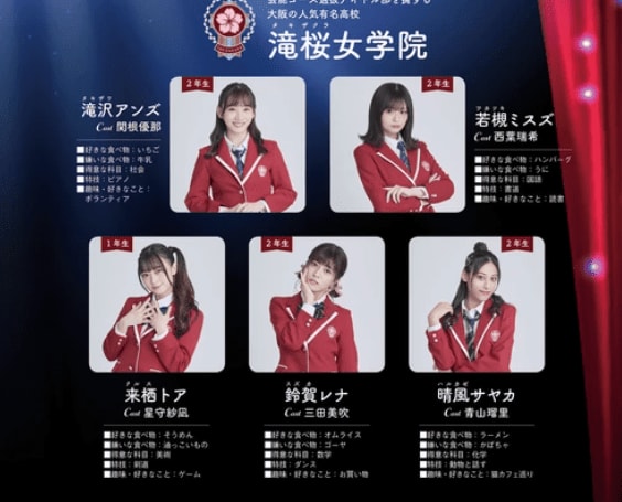 Takizakura Girls’ Academy School Idols