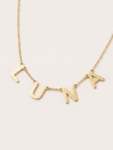 Pet’s Name necklace example