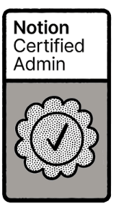 Notion Certified Admin