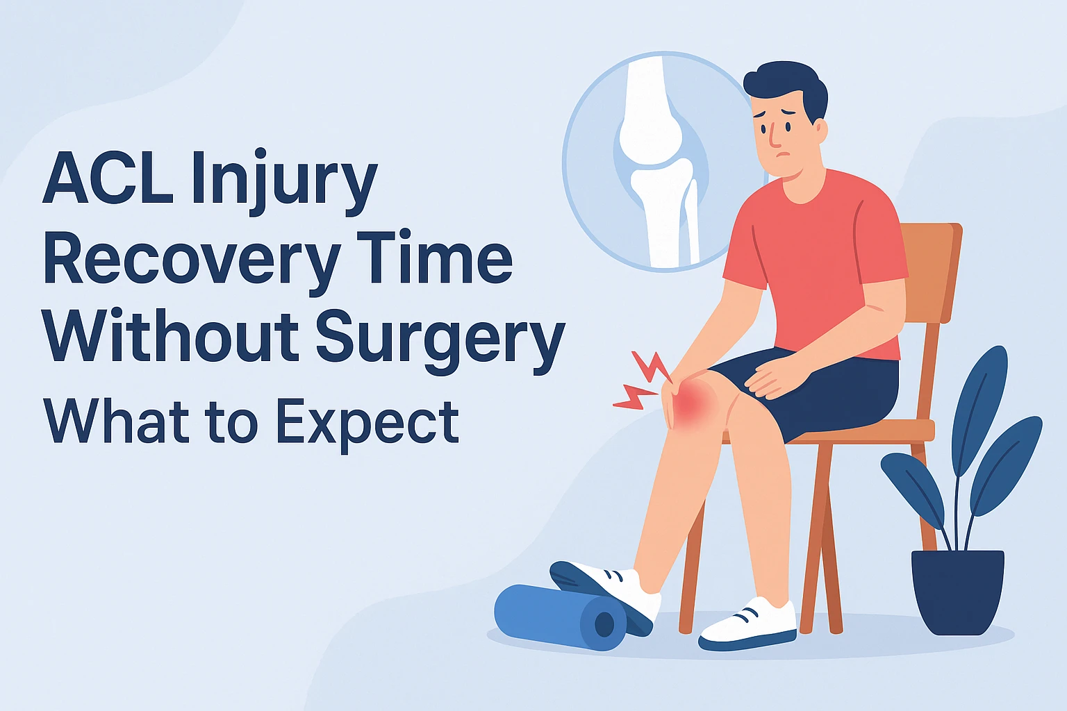ACL injury recovery time without surgery