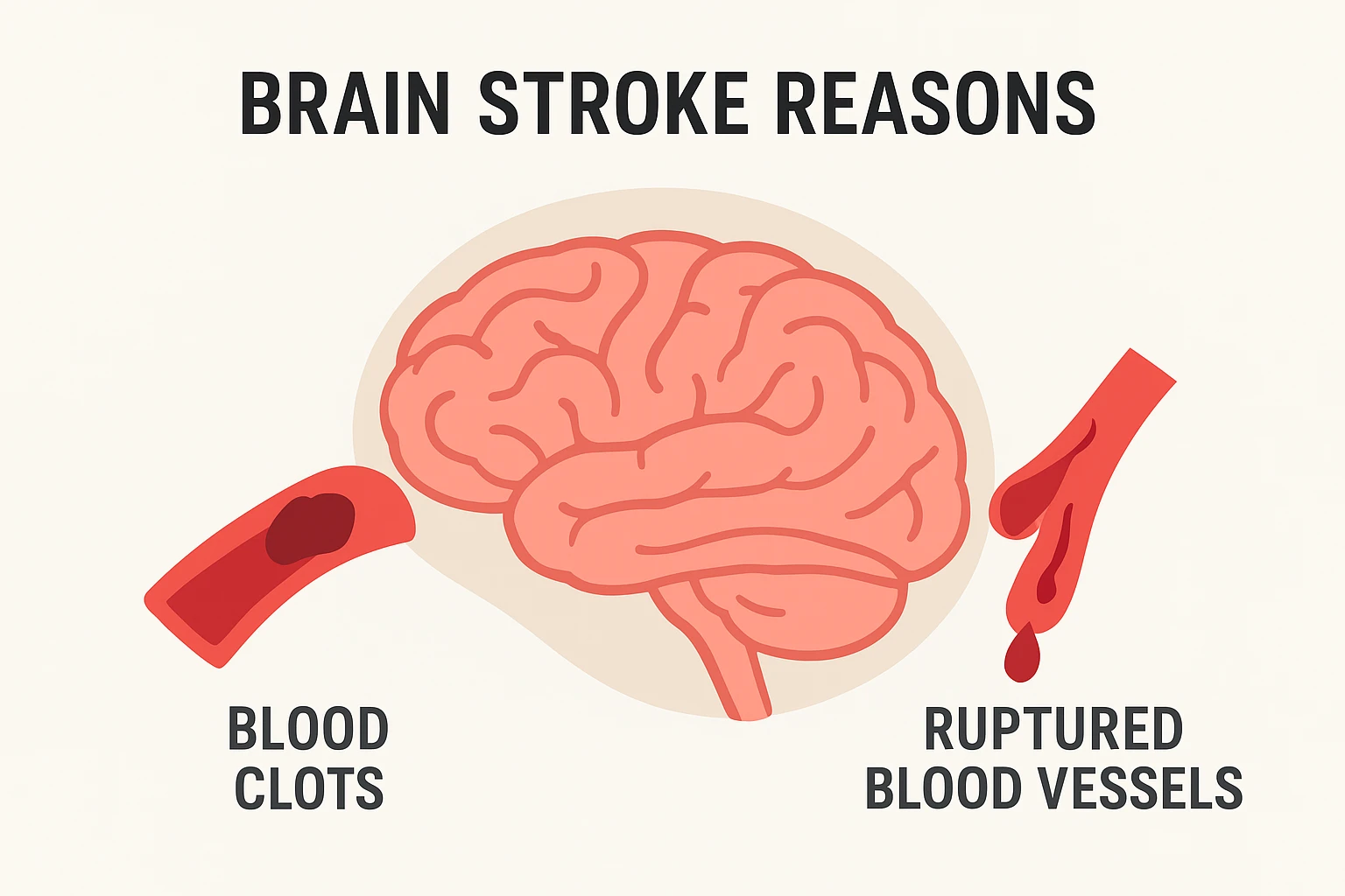 Brain stroke Reasons