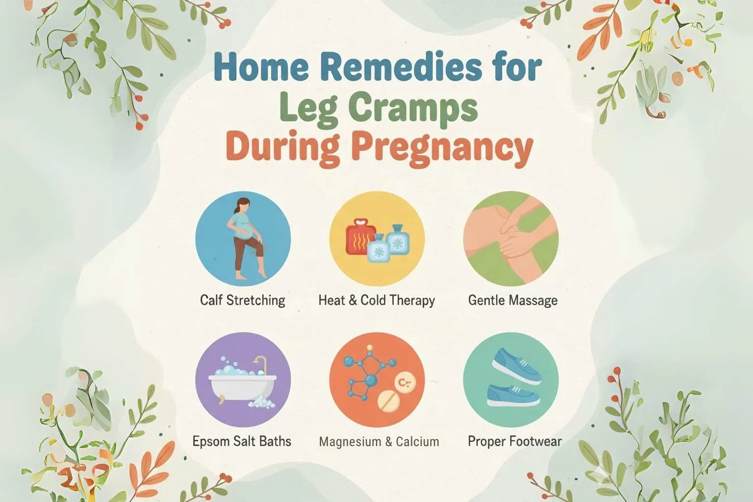 Home Remedies for Leg Cramps during Pregnancy