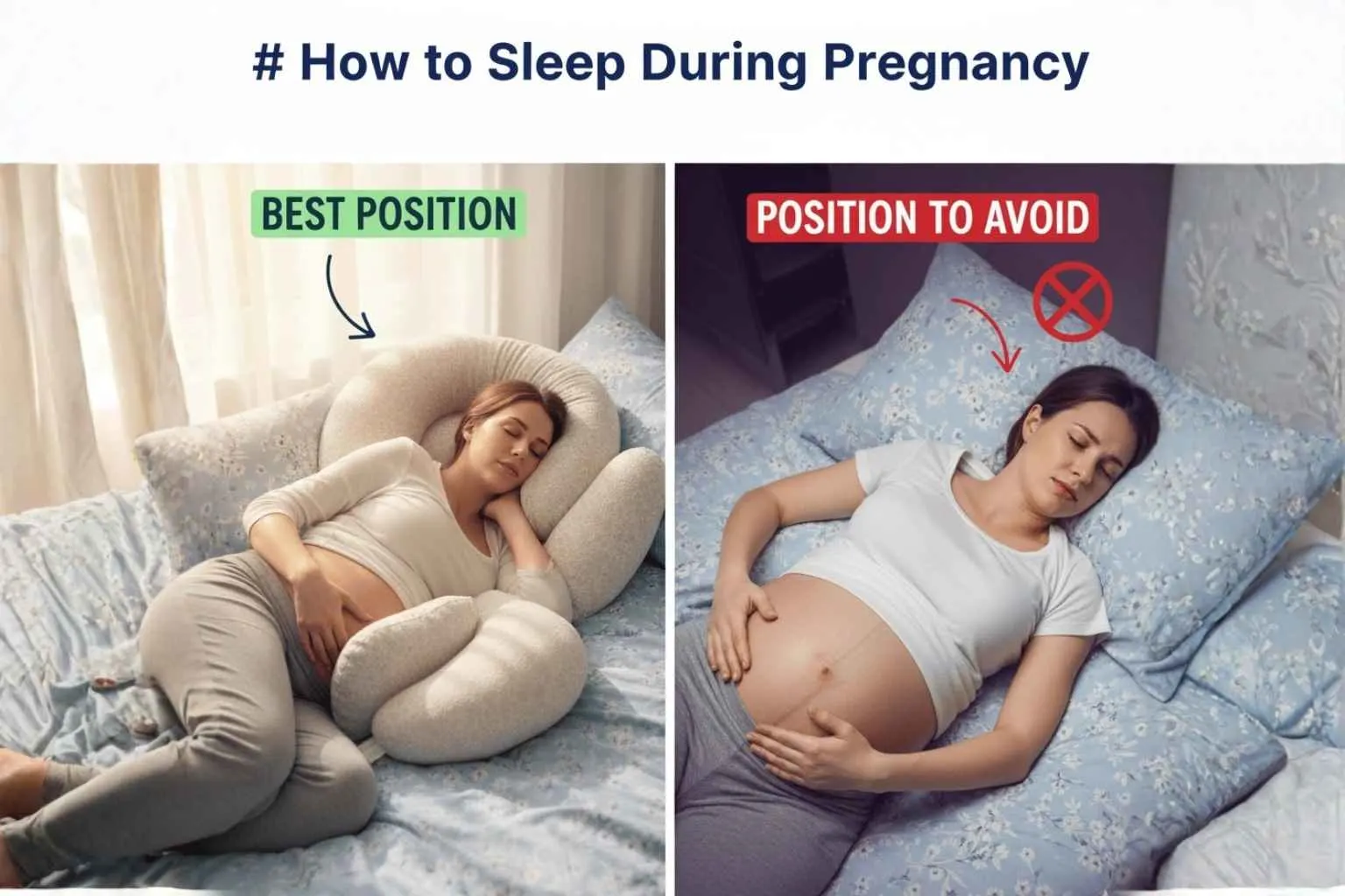 best sleeping position during pregnancy