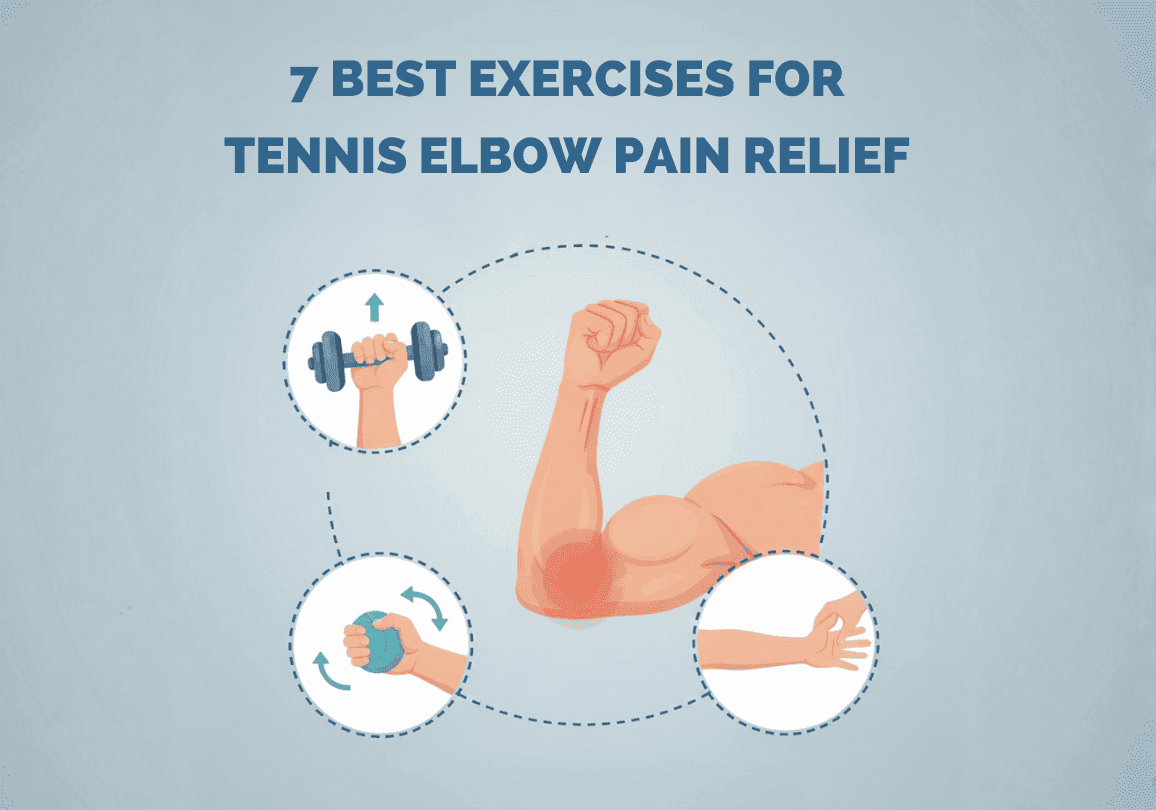 Tennis elbow pain relief exercises