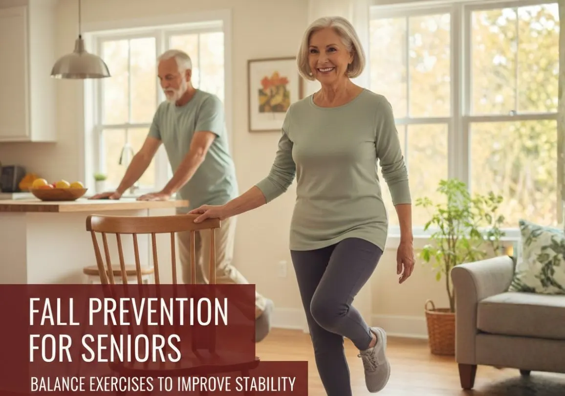 Senior fall prevention exercises