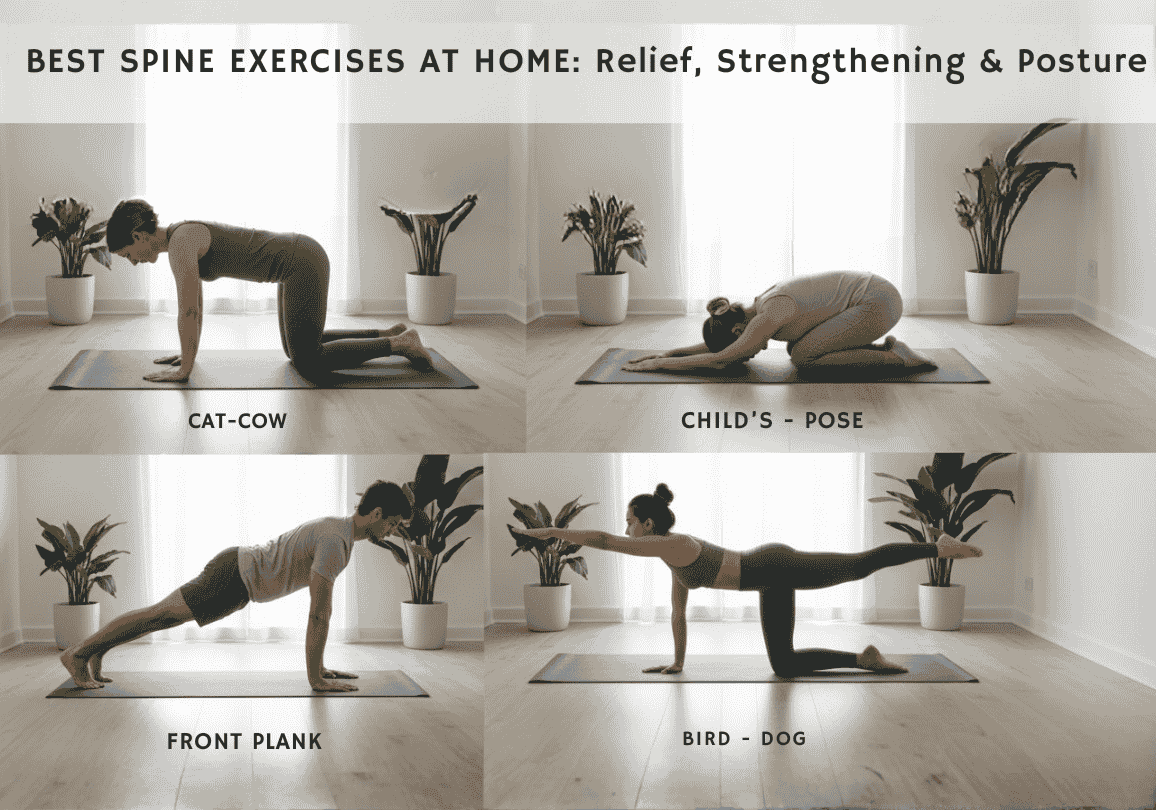 Best spine exercises at home