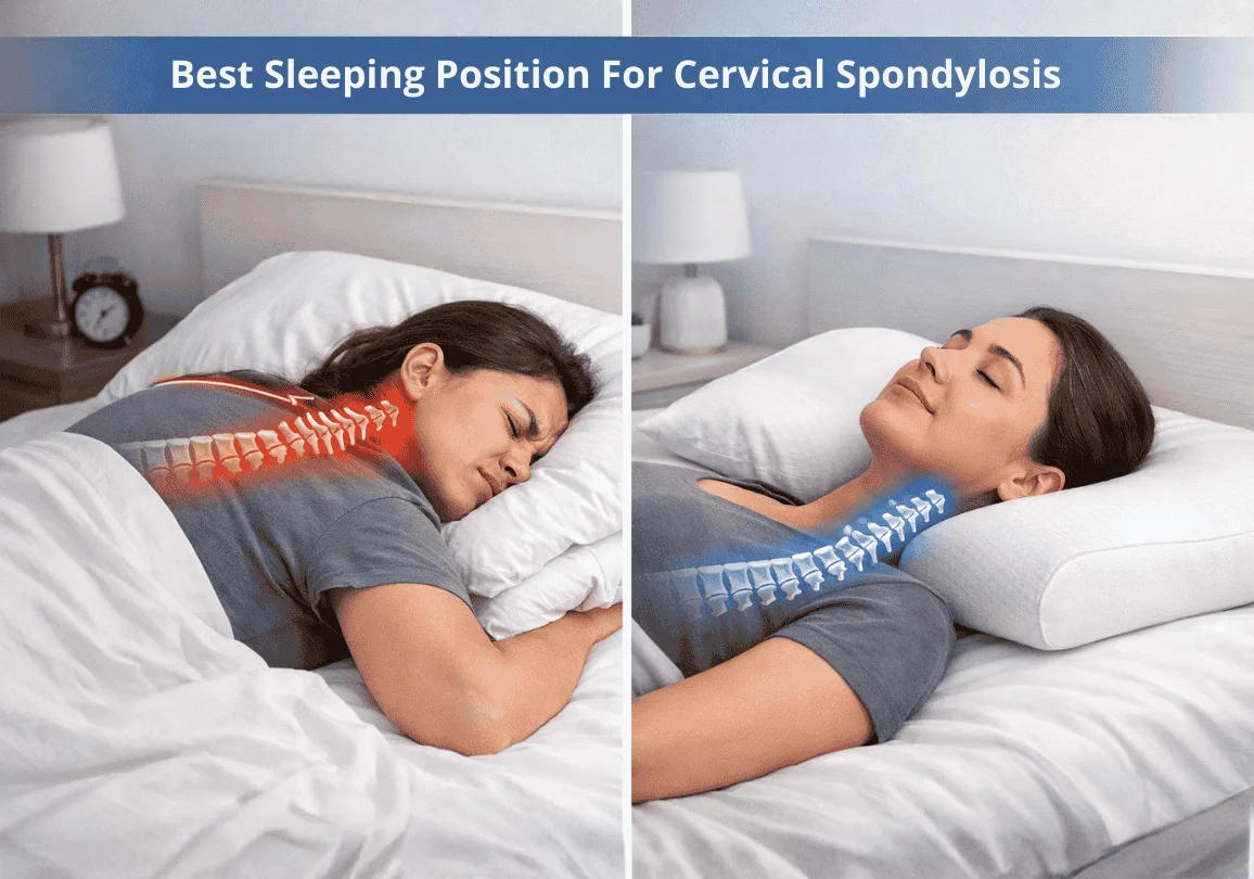 Best Sleeping Position for Cervical Spondylosis What Physiotherapists Recommend
