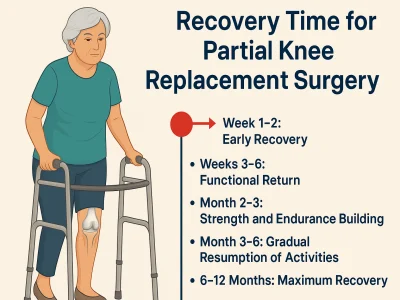 Recovery Time for Partial Knee Replacement Surgery