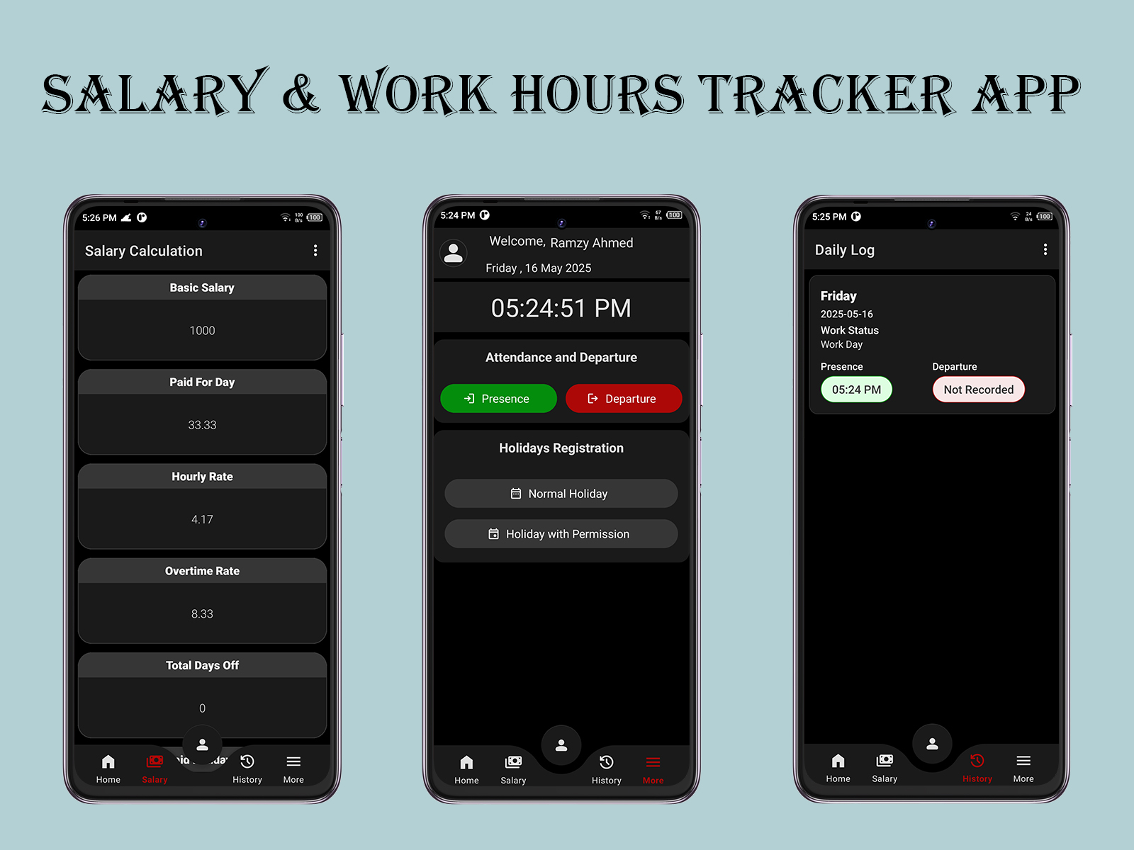 Smart Salary Tracker