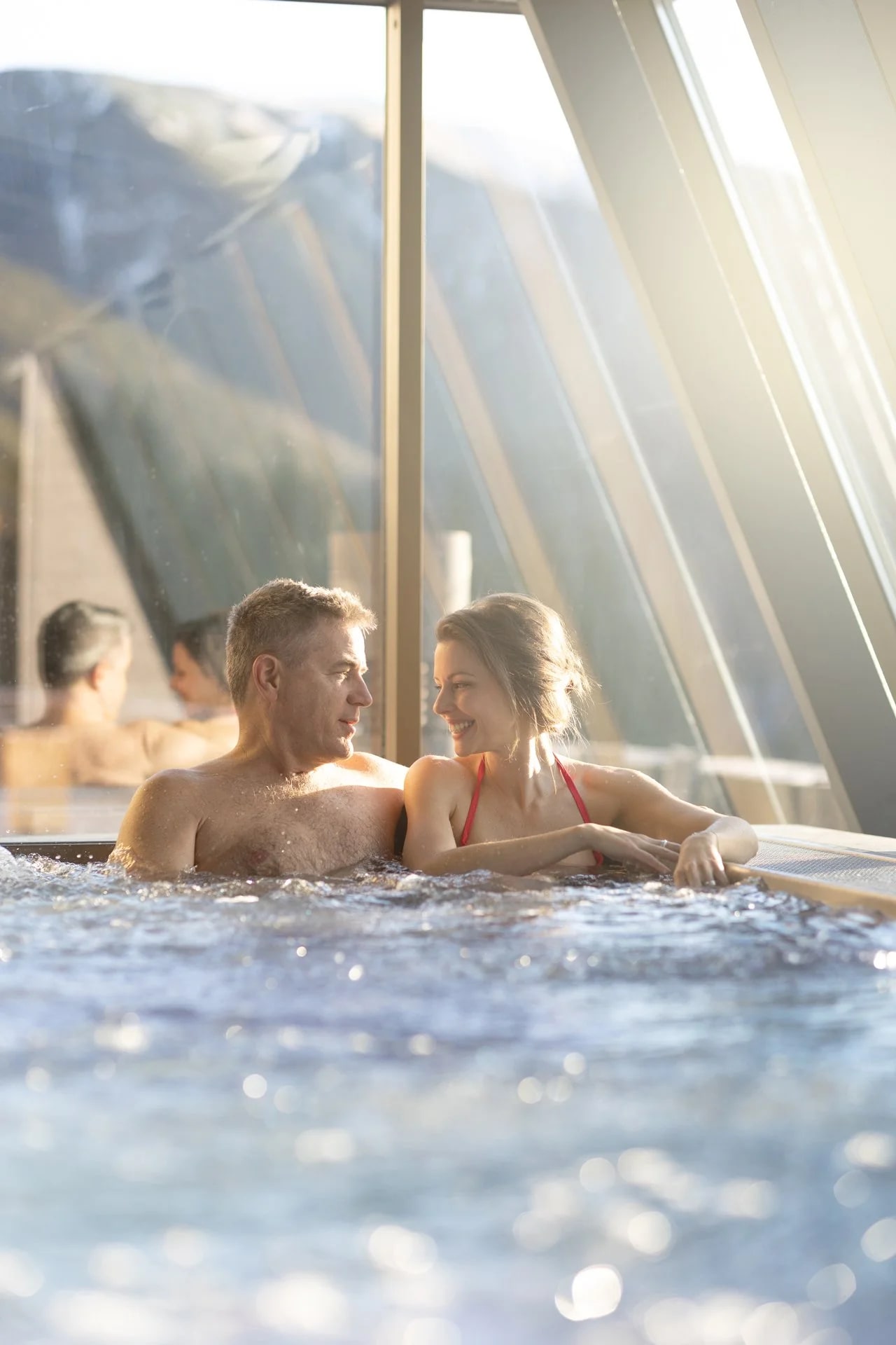 Wellness a bazén Luxusní hotelový bazén