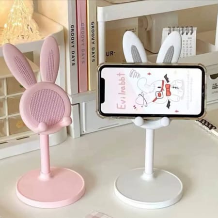 Rabbit phone holder 