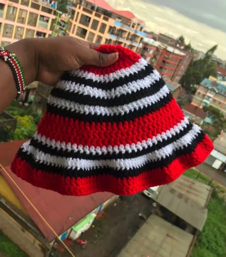 Odumodu black inspired hat