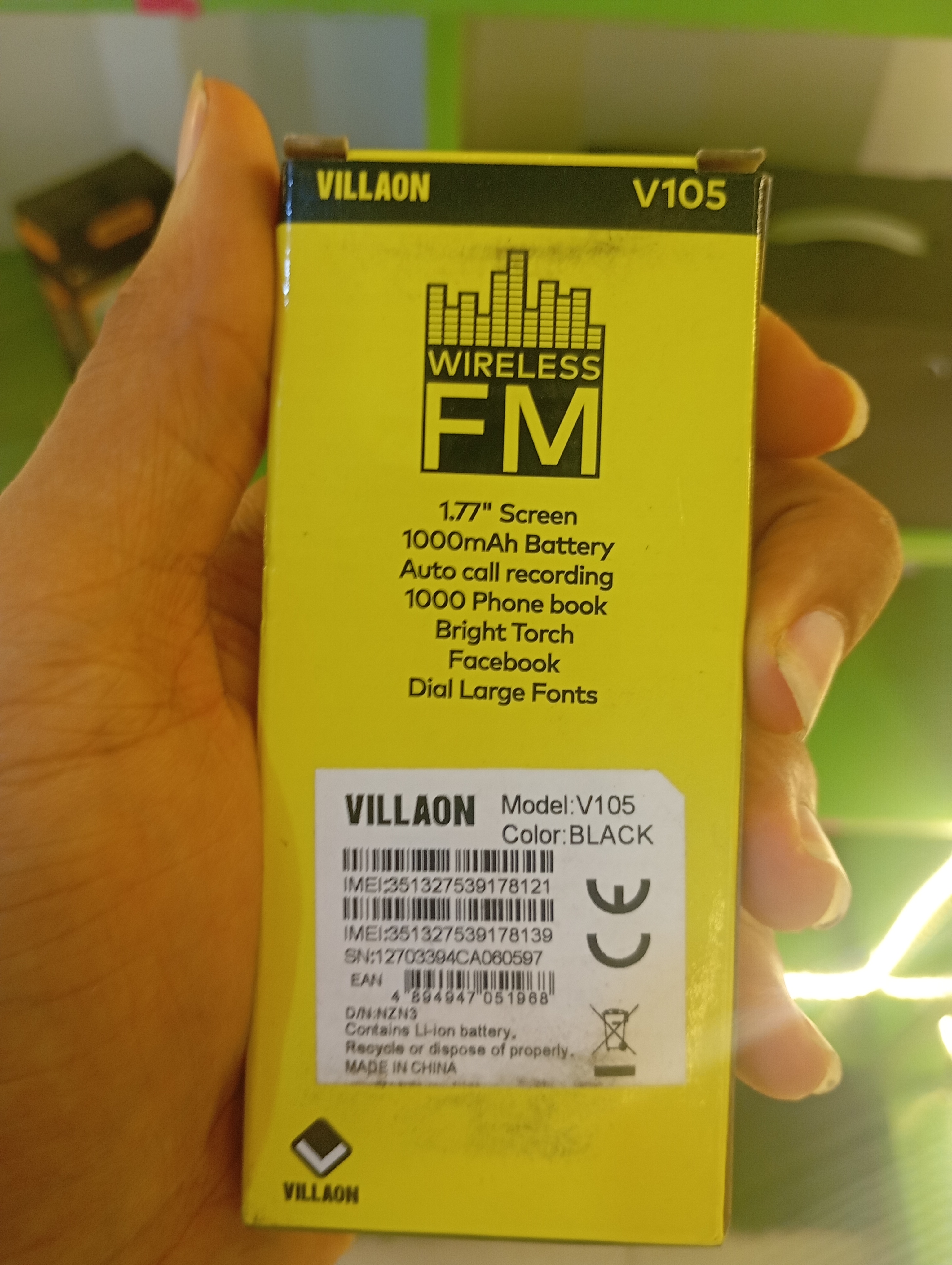 Villaon V105 phone
