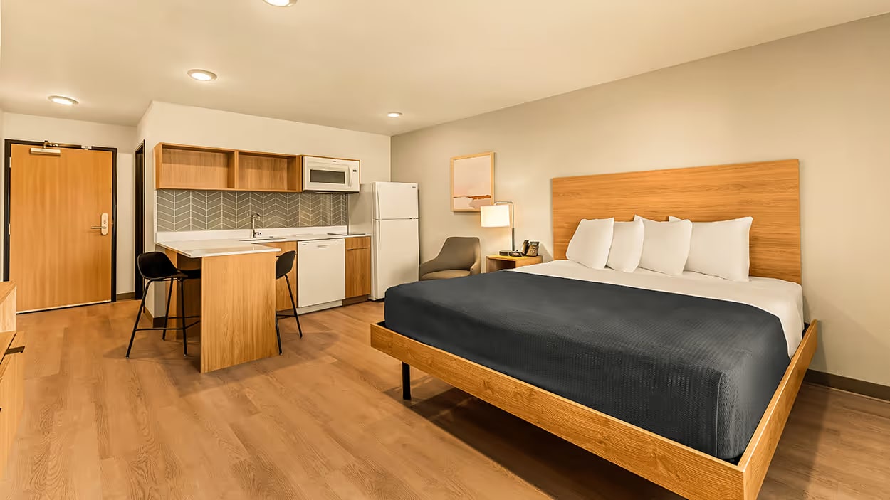 LivAway Suites guest room
