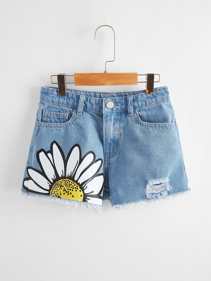 DAISY HAND - PAINTED DENIM