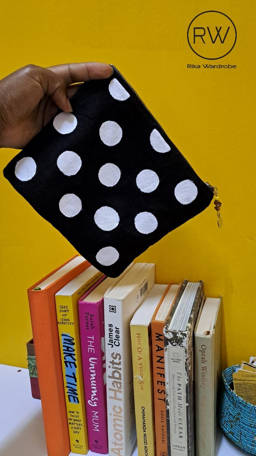 THE POLKA DOT ACCESSORY POUCH