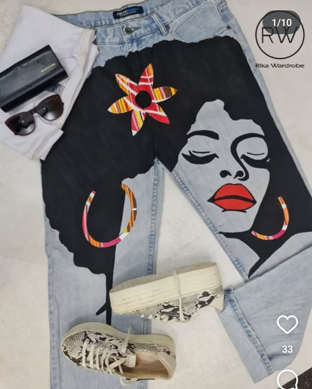 Mollified Afro design