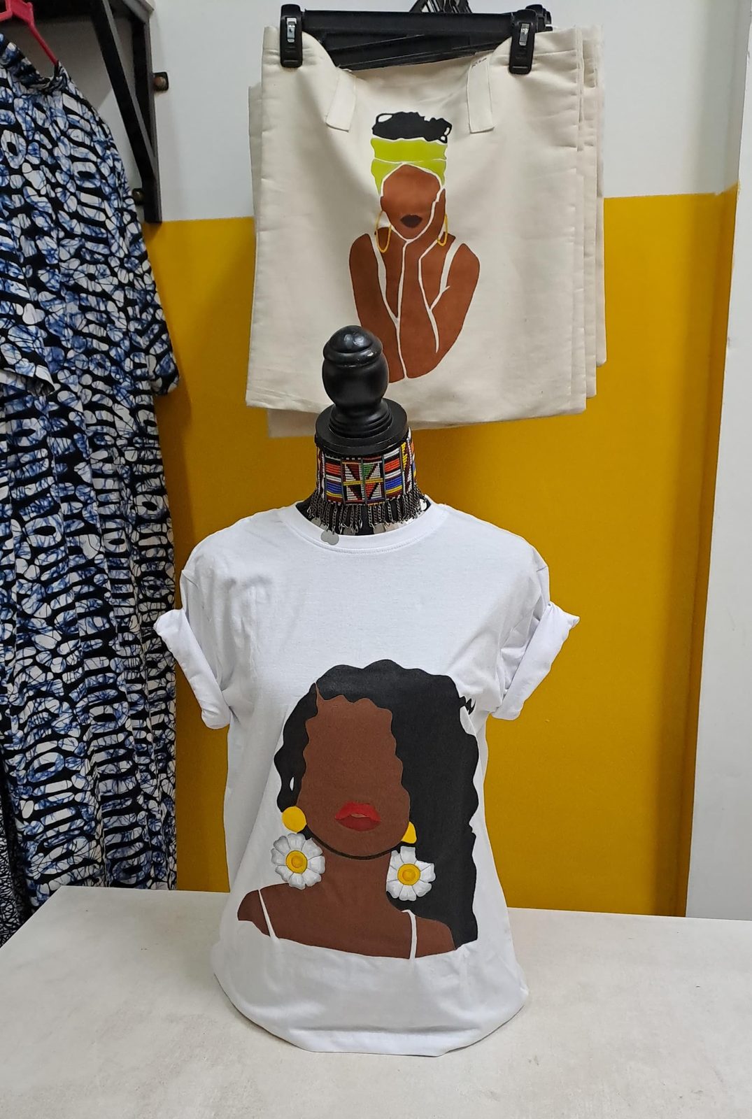 African Woman Art T-shirt