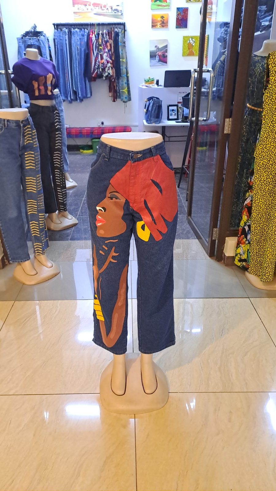 Lady with Red Turban