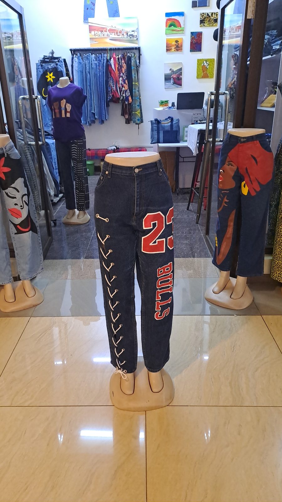 Custom Chicago Bulls Art