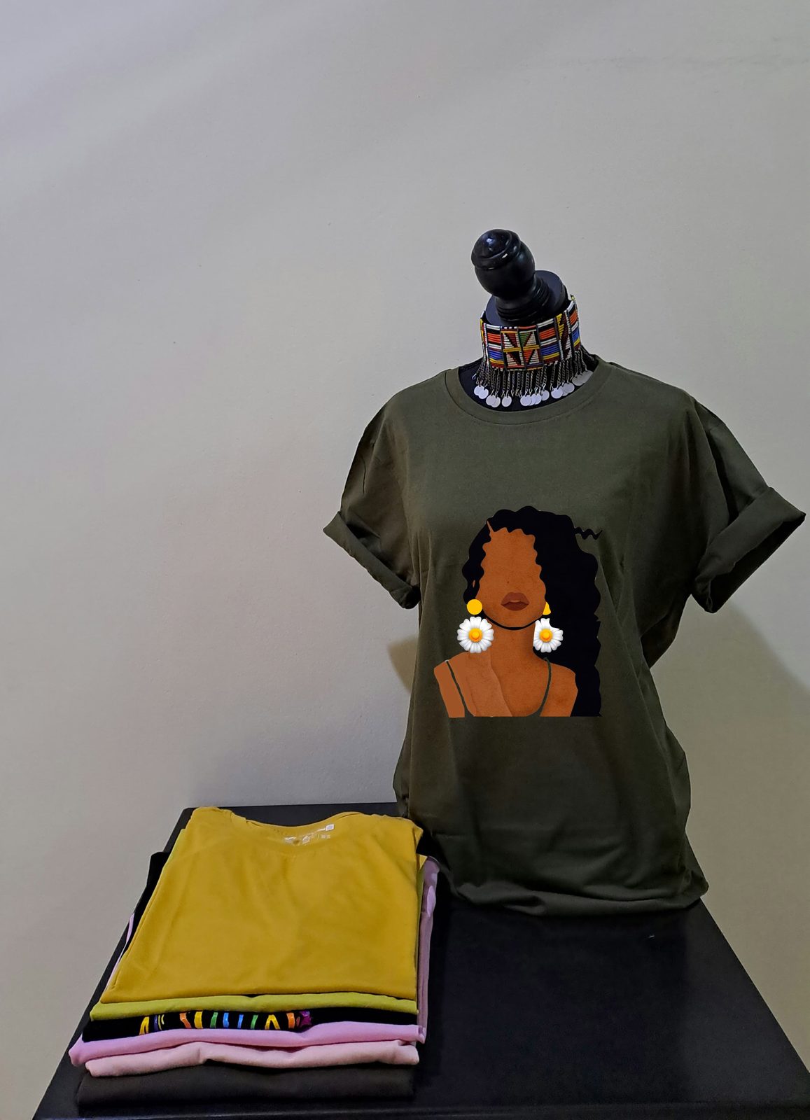 African Woman Art T-shirt