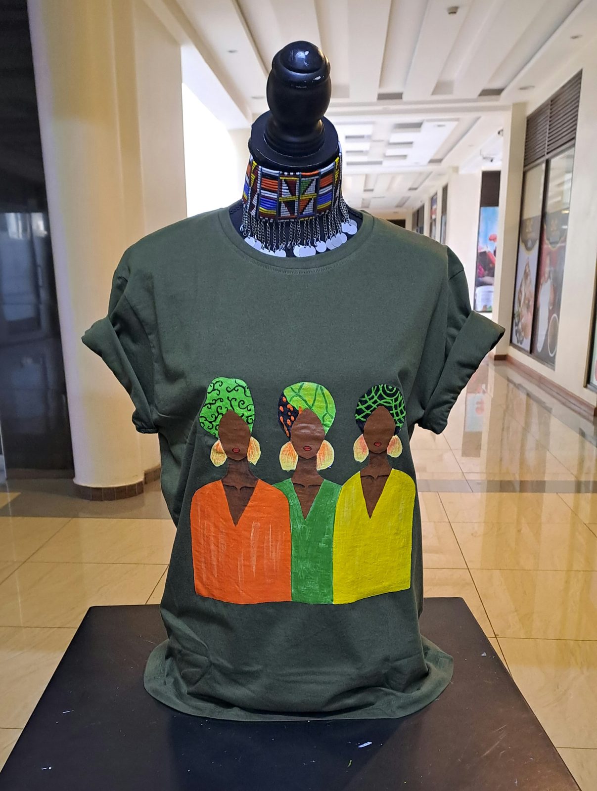 Africa Women Art Tshirt