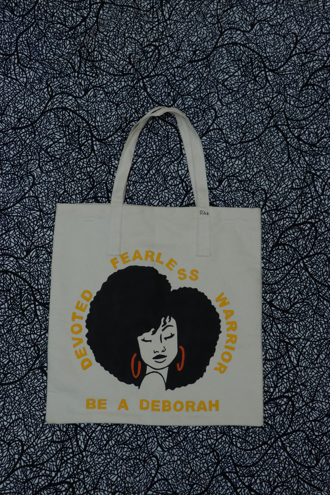 BE A DEBORAH...CANVAS TOTE BAG