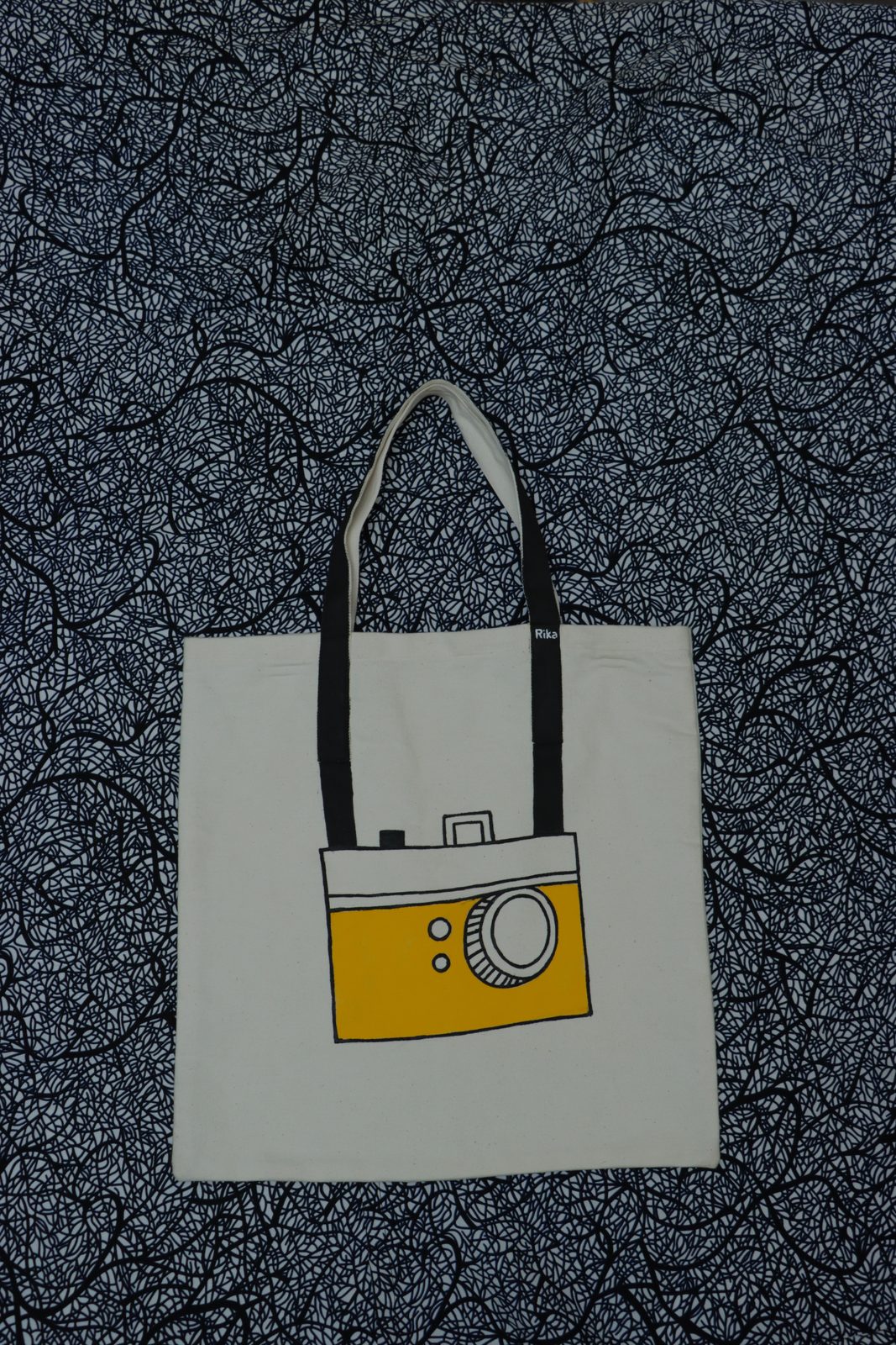 VINTAGE CAMERA...CANVAS TOTE BAG