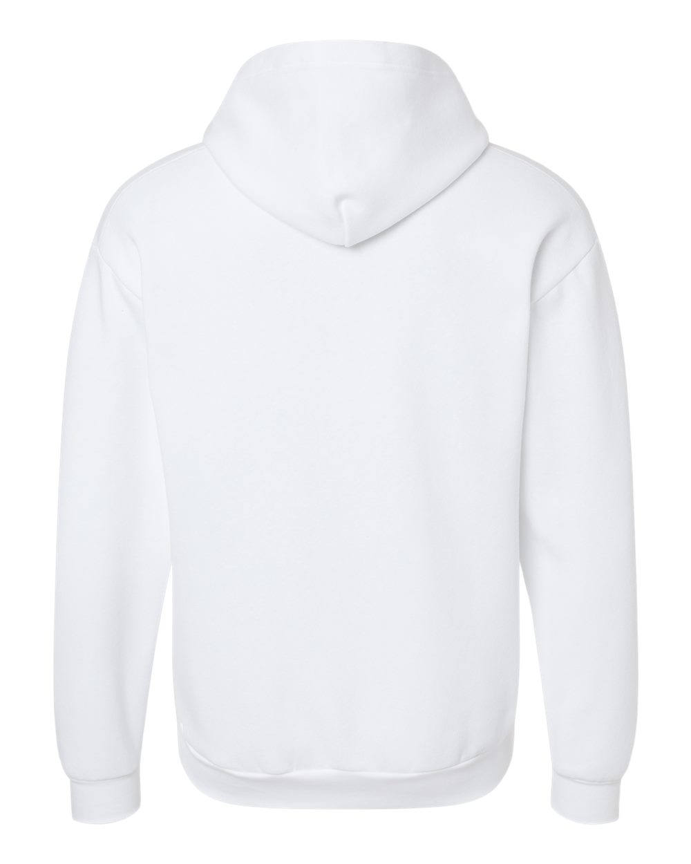 Classic White Cotton Hoodie