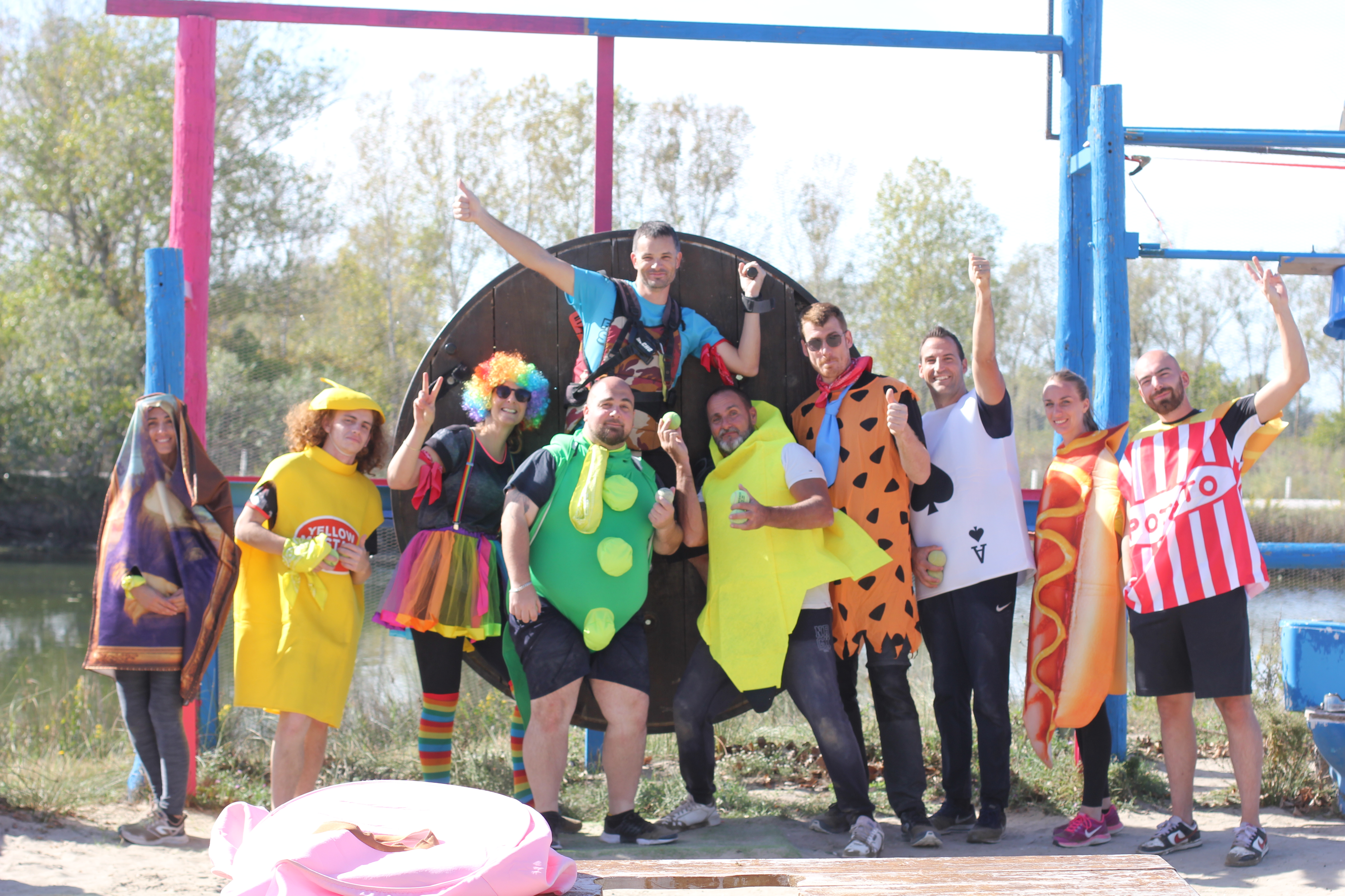 Groupe en activité Camargue Loisirs