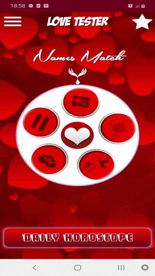 love tester and daily zodiacs