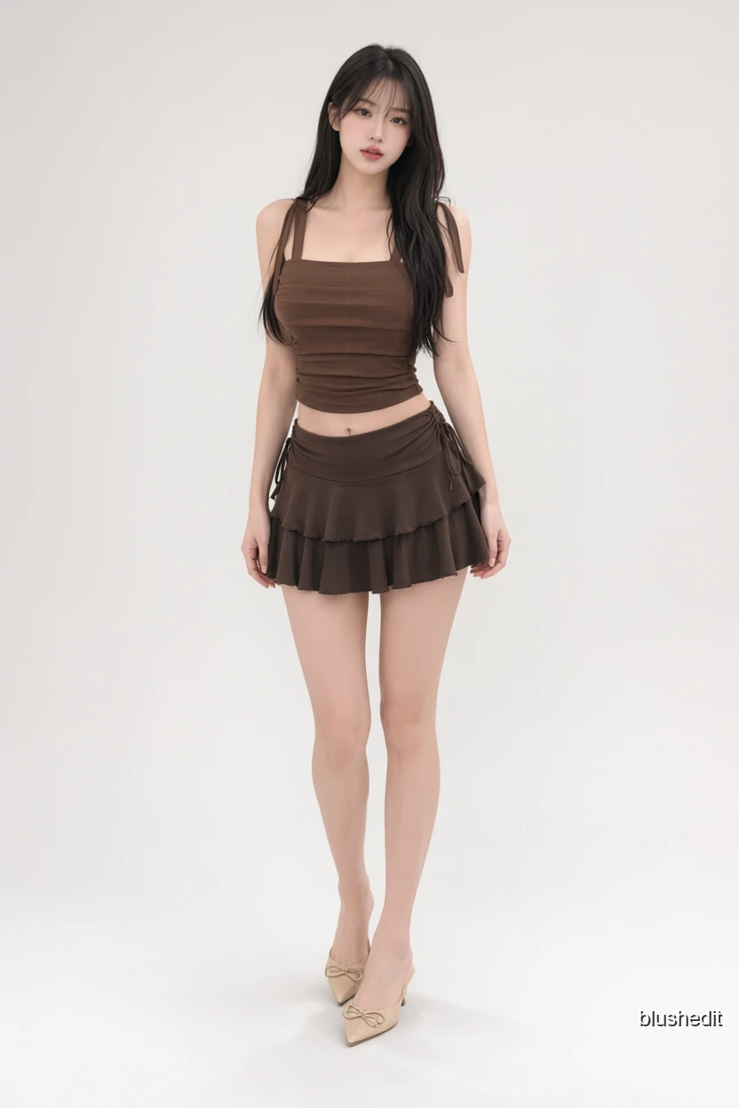 Chocolate Brown Cami Set