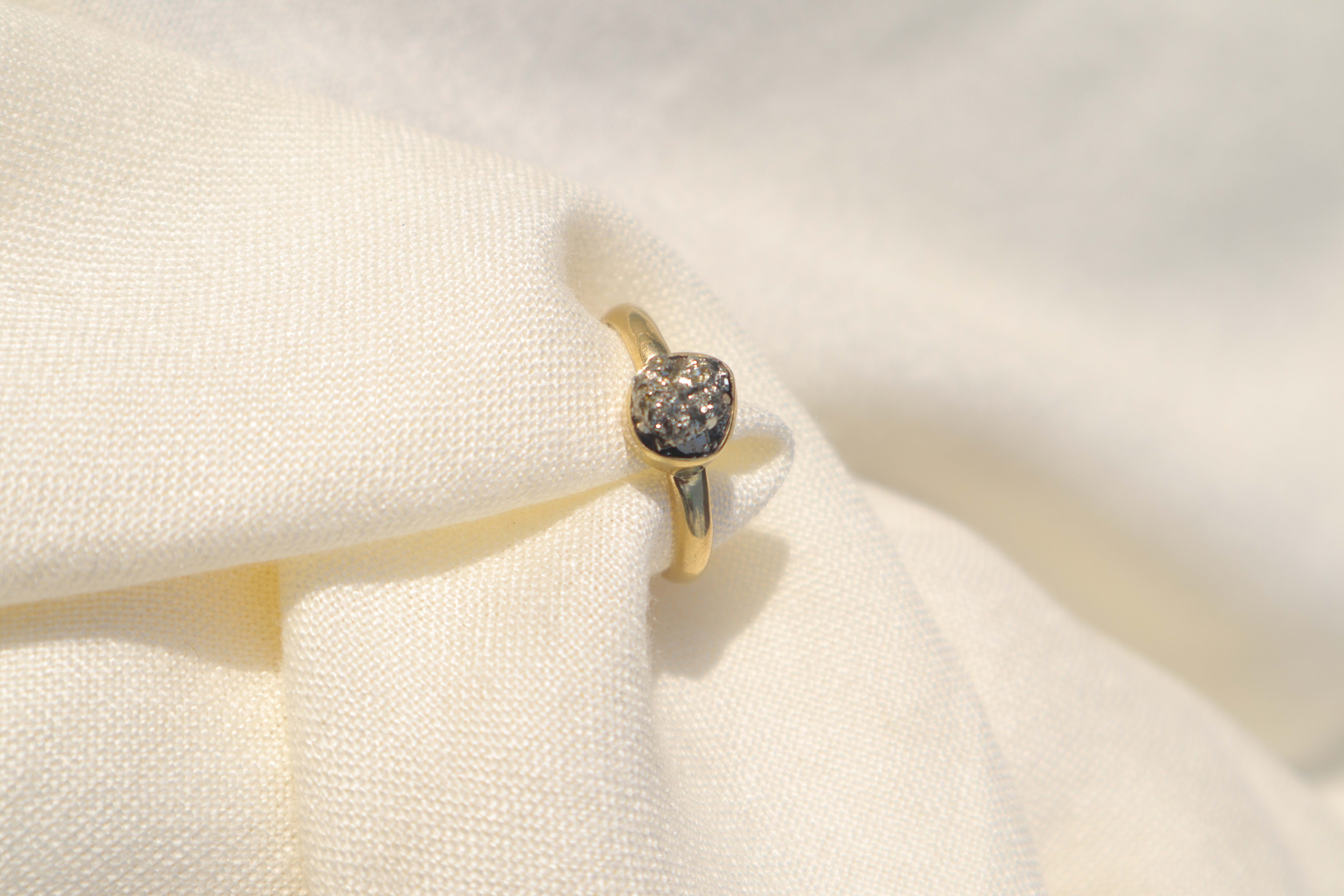 Pyrite Panchadhatu ring — 1