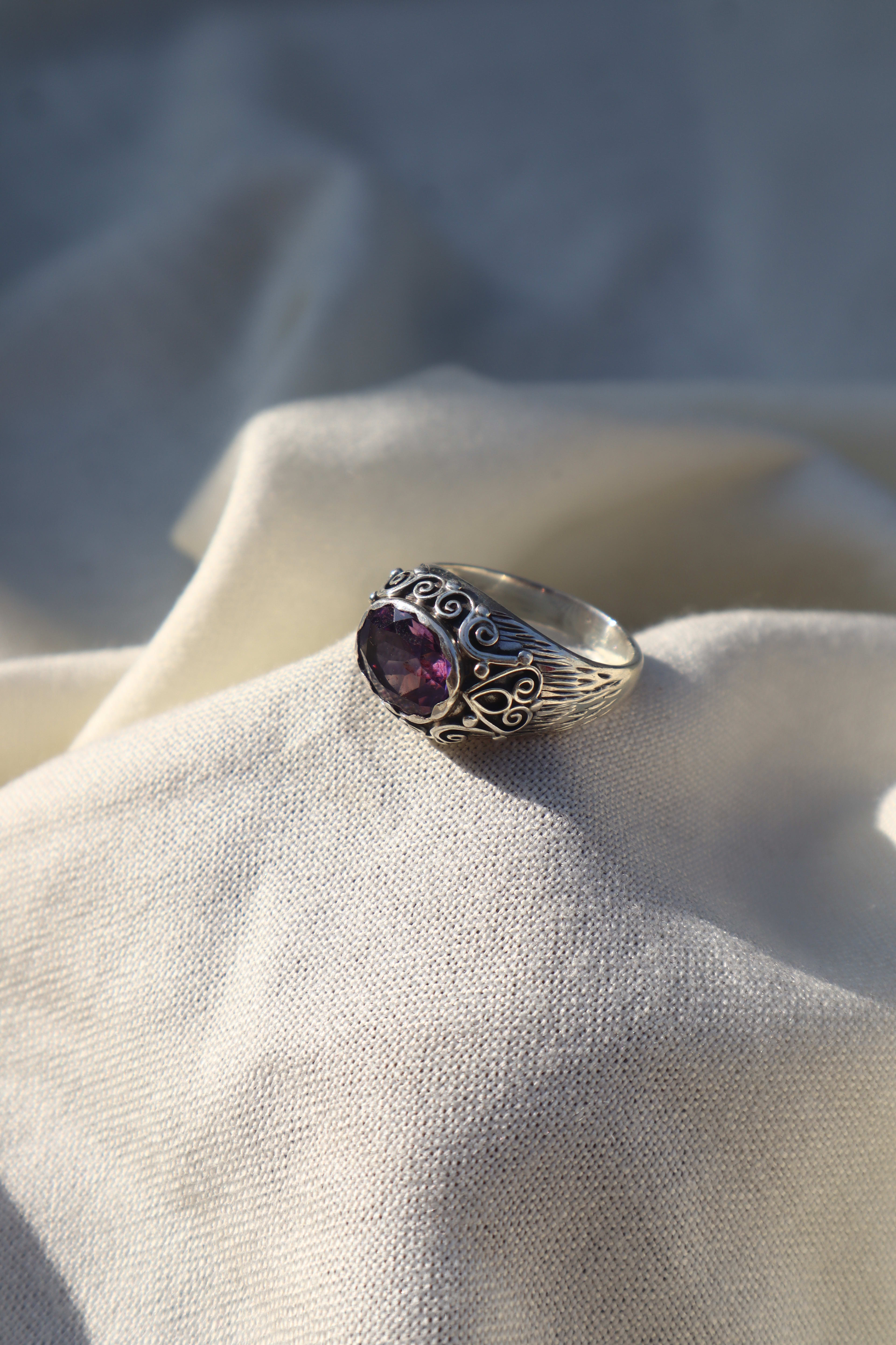 Silver Prism Ring
