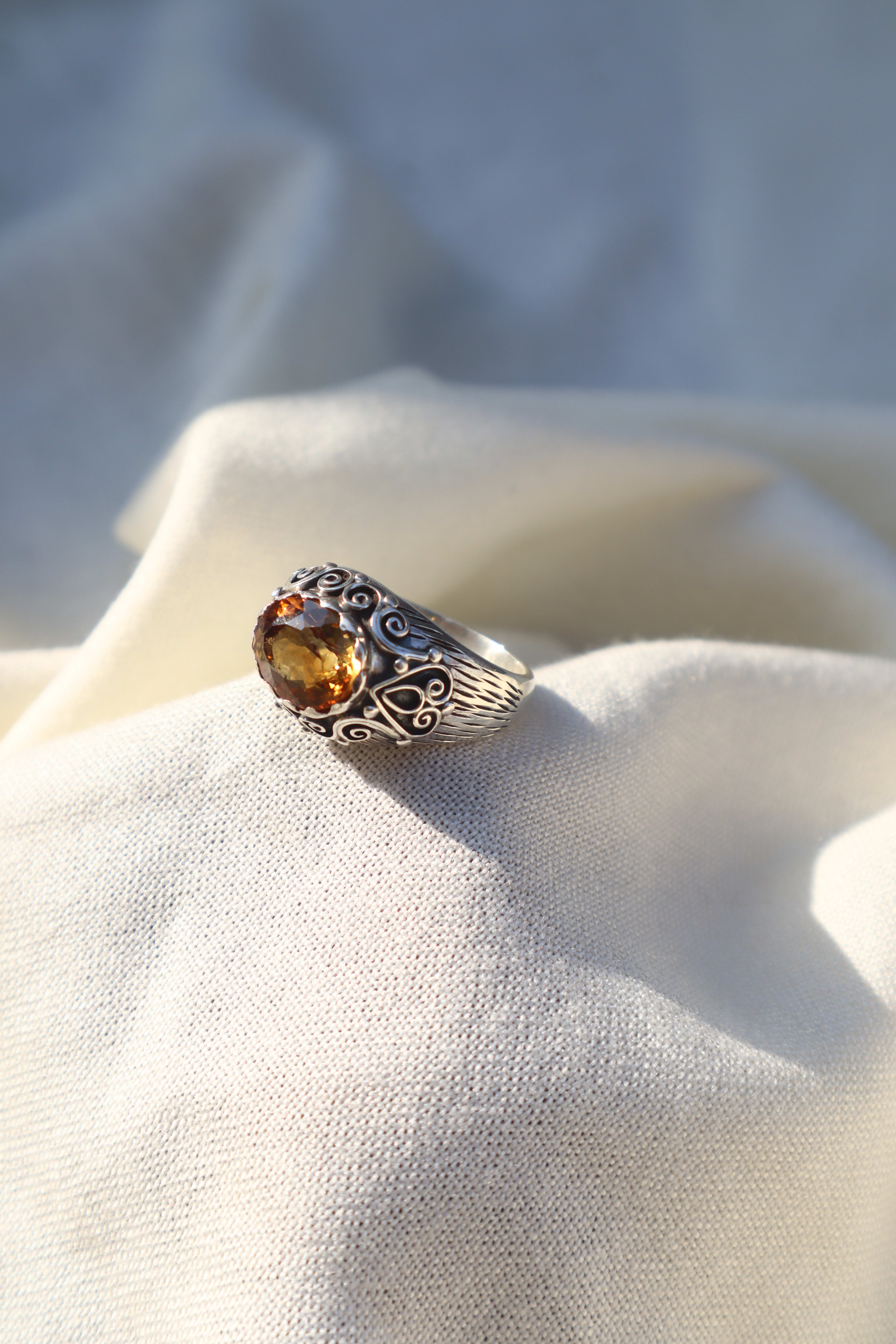 Silver Prism Ring