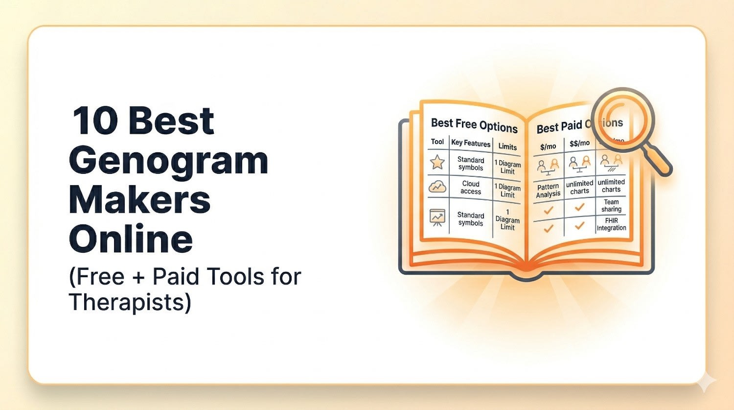 Genogram Software Comparison 2026