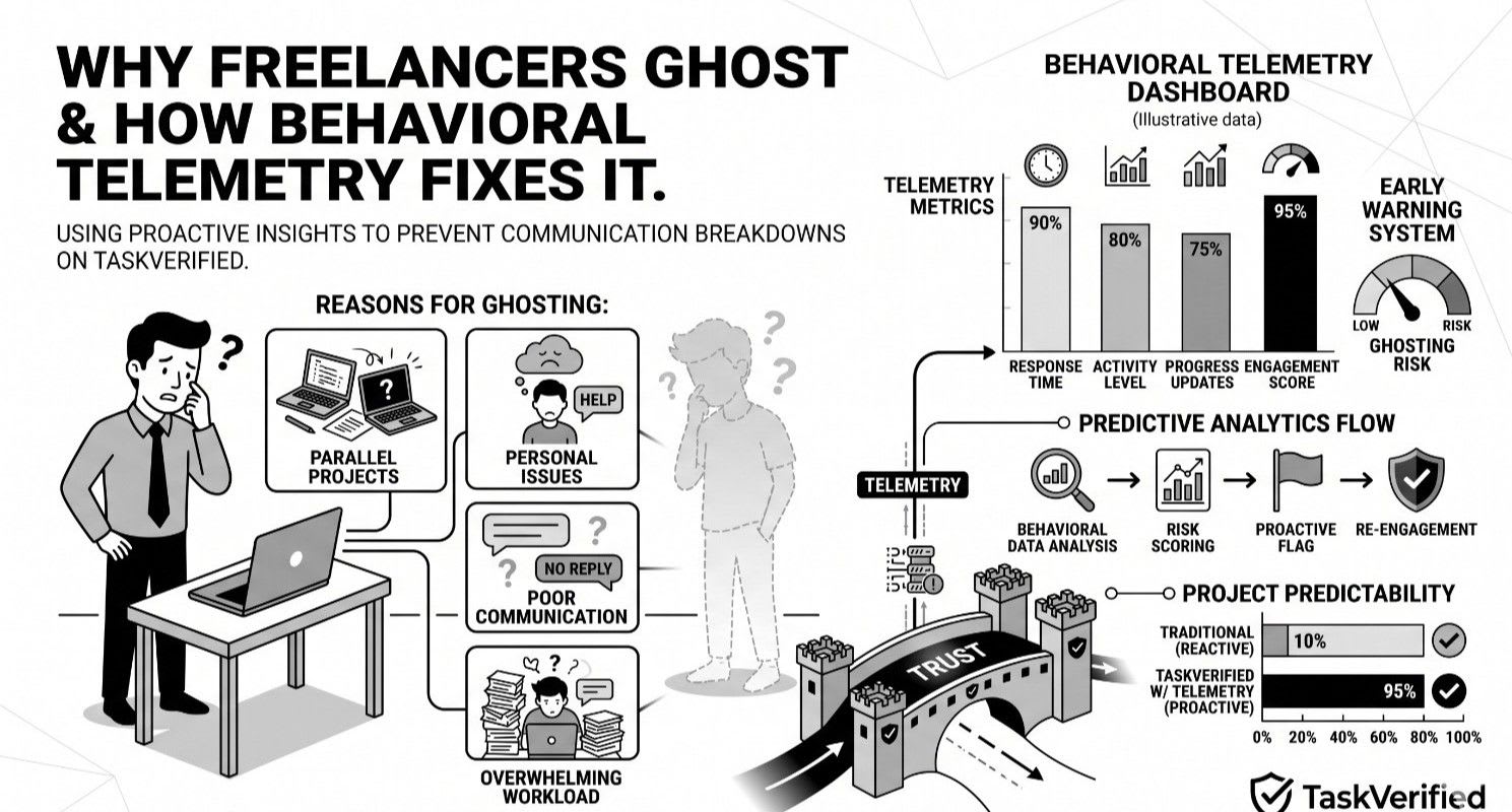 Why Freelancers Ghost & How Behavioral Telemetry Fixes It