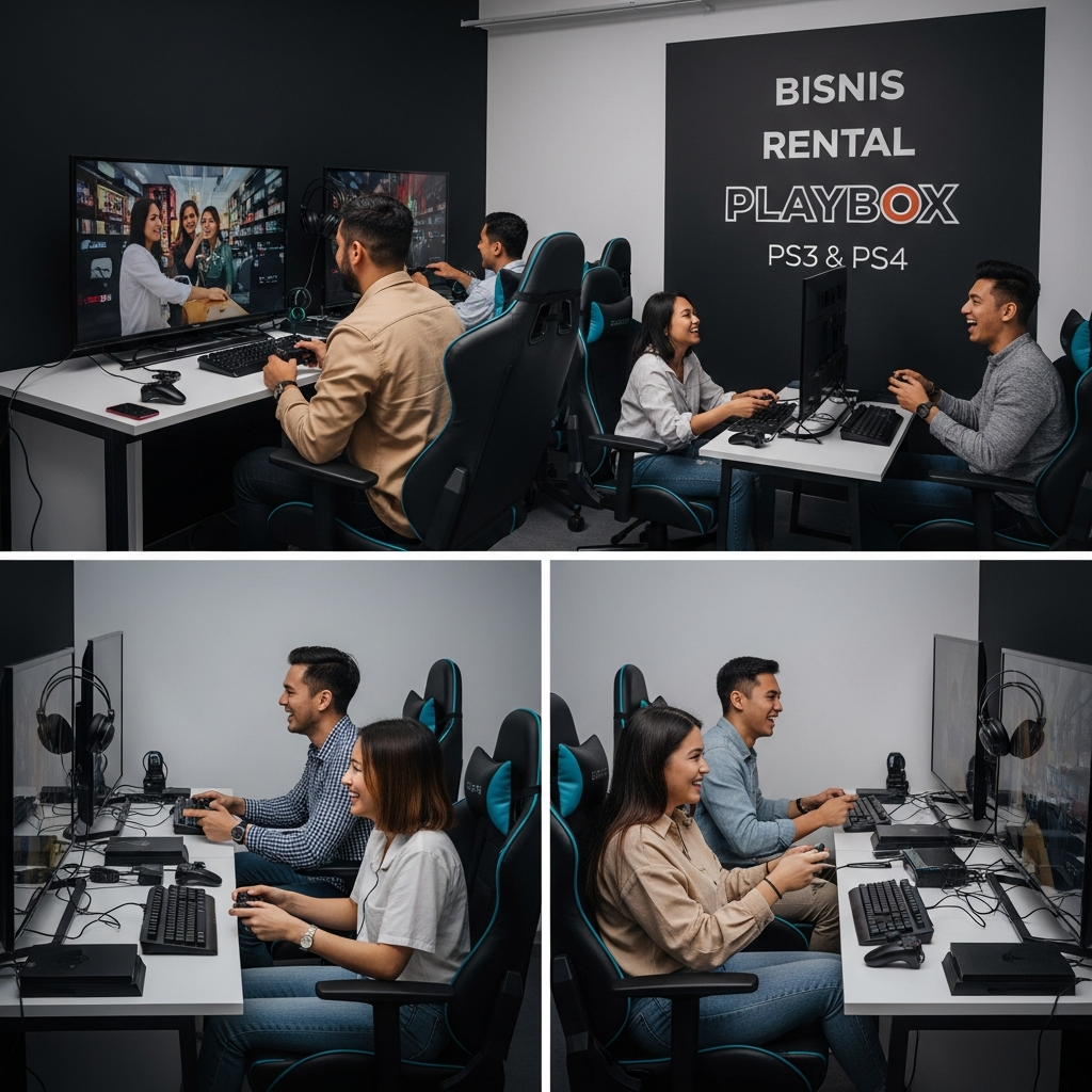 Bisnis Rental Playbox PS3 & PS4: Panduan Lengkap Meraup Cuan dari Hobi Gaming