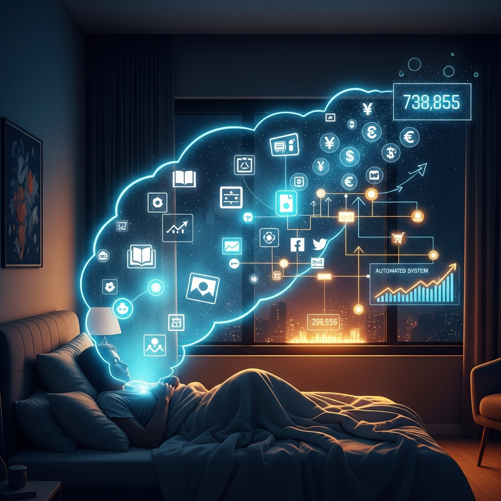 Jual Produk Digital Saat Tidur: Sistem Otomatisasi yang Bikin Duit Masuk Tanpa Sentuh Layar