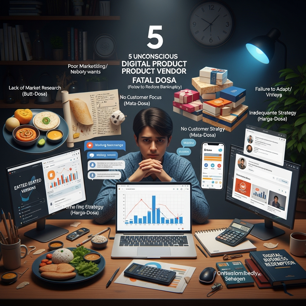 5 Dosa Fatal Penjual Produk Digital yang Tak Disadari (dan Cara Menebusnya Sebelum Bangkrut)