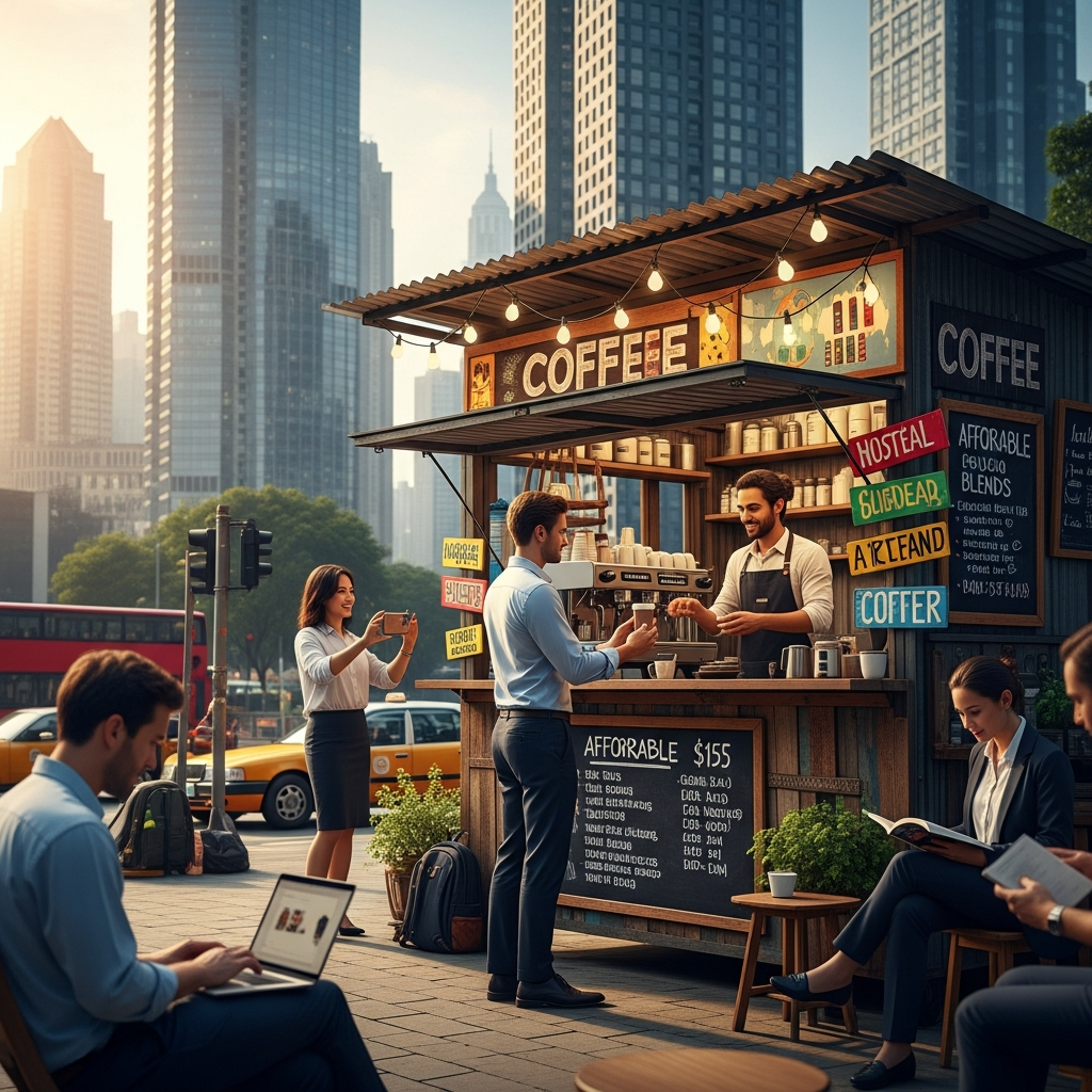 Bertahan di Hutan Beton: Strategi Anti-Bangkrut Kopi Pinggir Jalan Era Digital (Modal Sekecil-kecilnya, Untung Sebanyak-banyaknya)