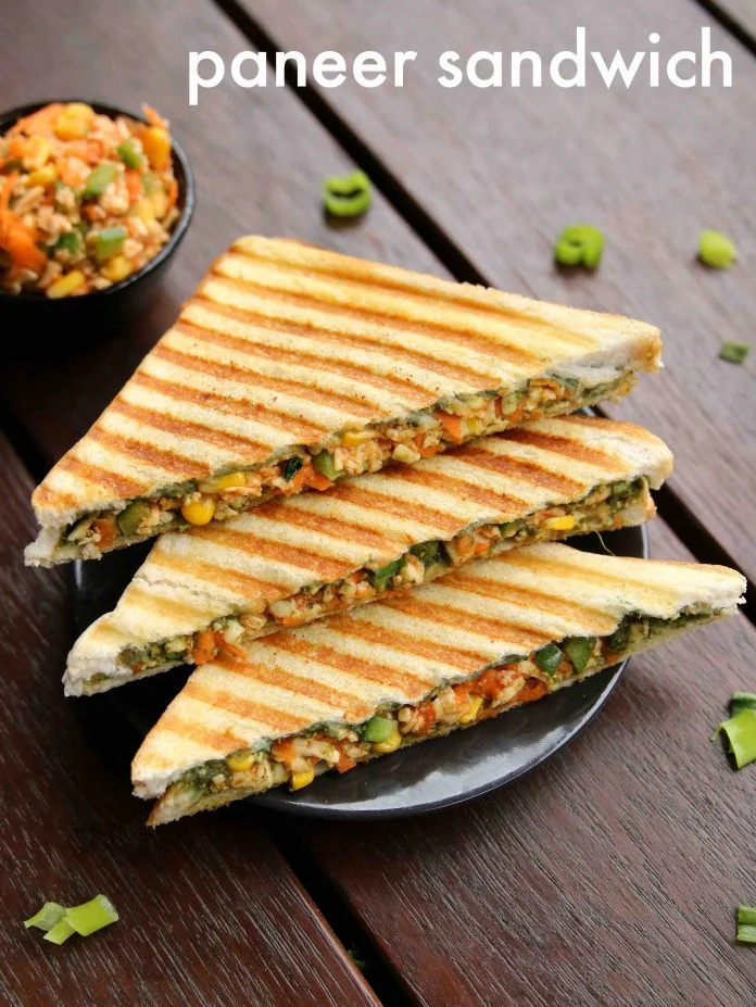 Paneer Tikka Sandwich