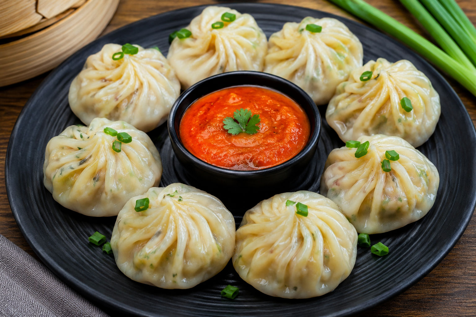 Steam momos(veg)
