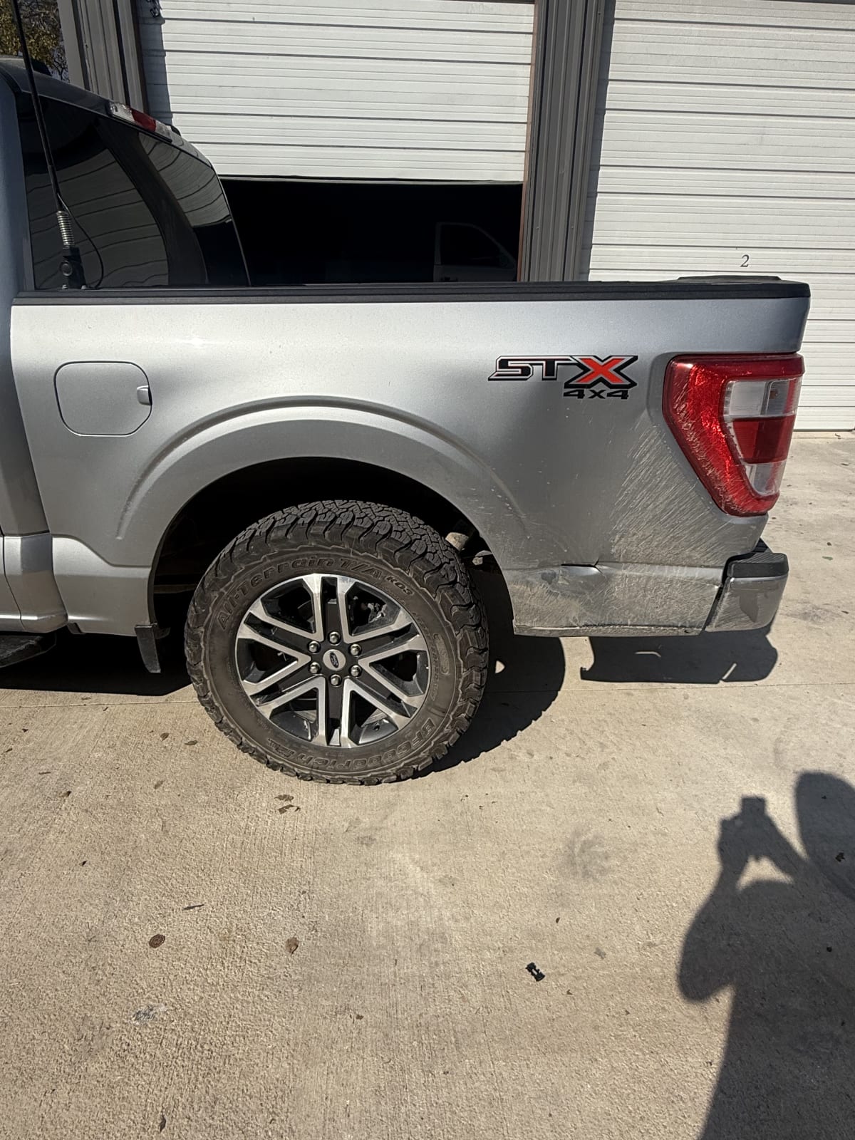 Ford F-150 before collision repair – Cam Collision New Braunfels TX