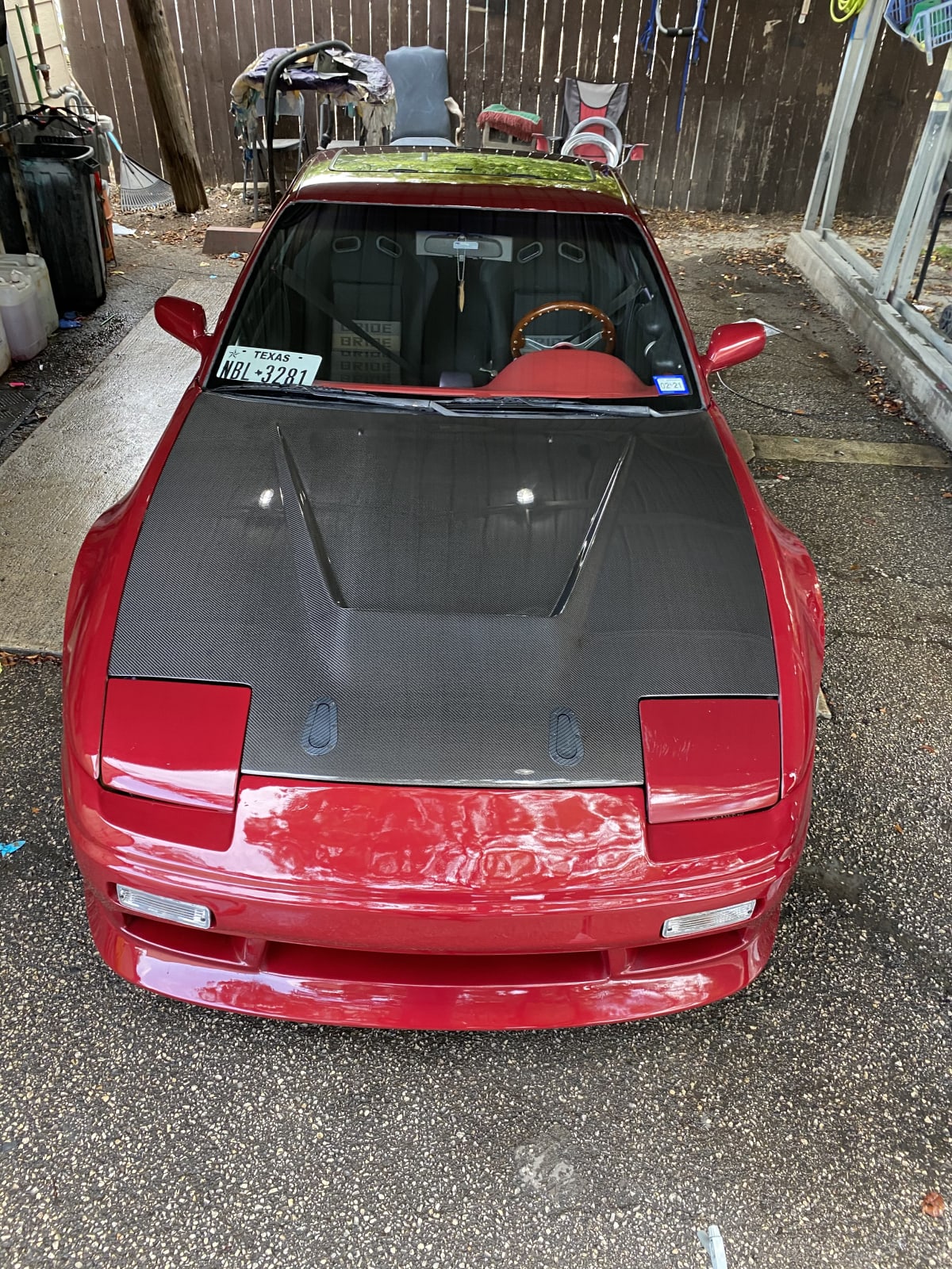 Mazda RX7 after bodywork angle 2 – Cam Collision New Braunfels TX