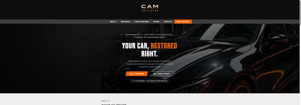 Cam Collision website