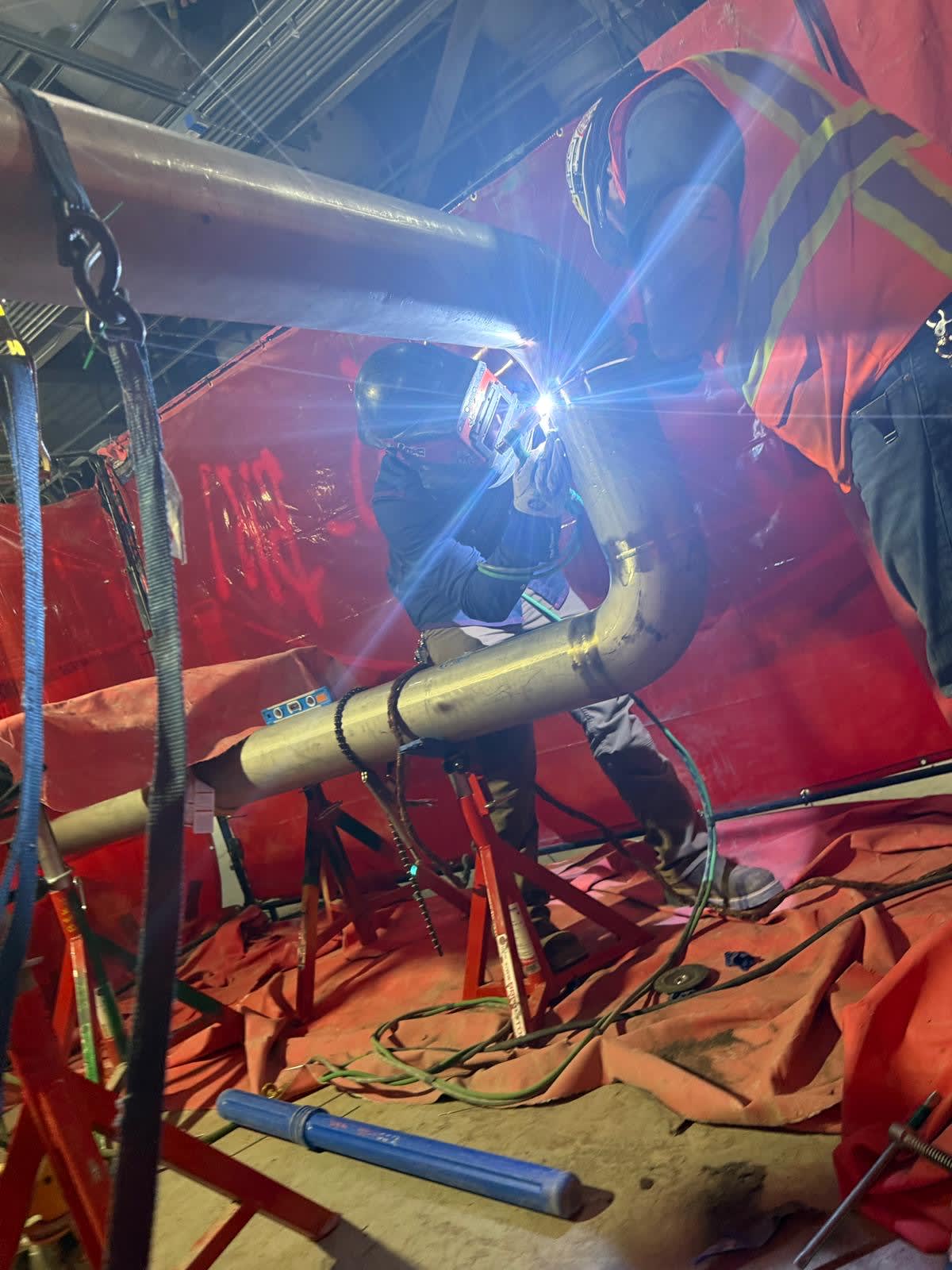 TIG welding stainless steel