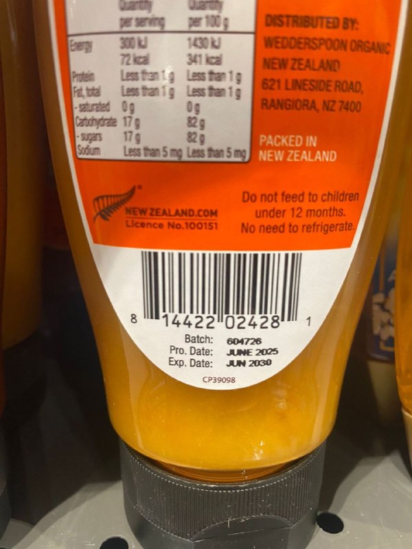Raw Premium Manuka Honey KFactor 16